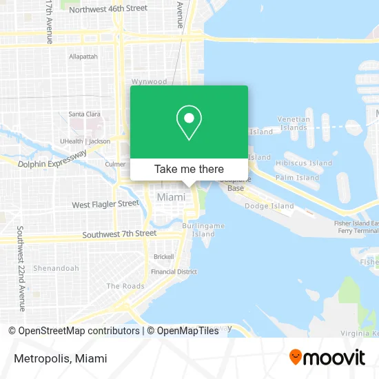 Metropolis map