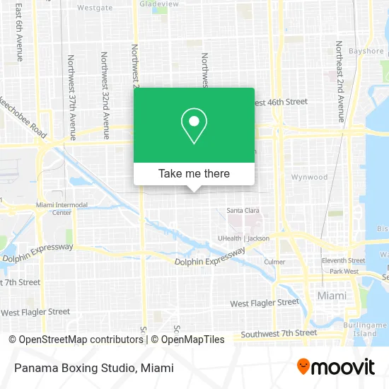 Panama Boxing Studio map