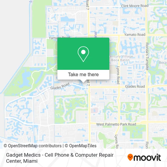 Gadget Medics - Cell Phone & Computer Repair Center map
