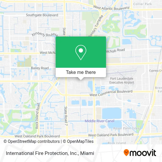 International Fire Protection, Inc. map