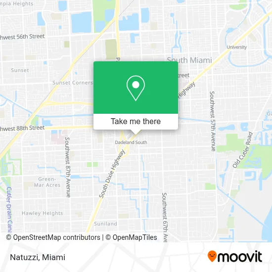 Natuzzi map