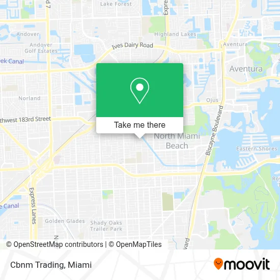 Cbnm Trading map