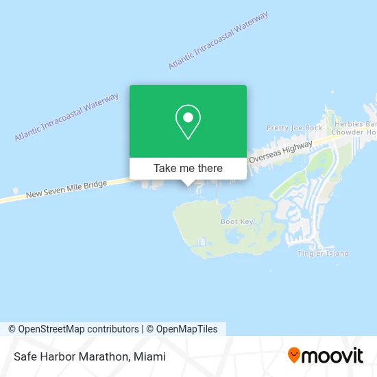 Safe Harbor Marathon map