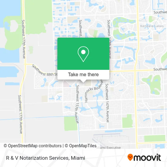 R & V Notarization Services map