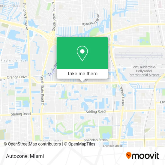 Autozone map