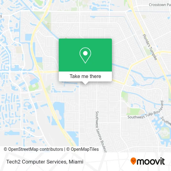 Tech2 Computer Services map