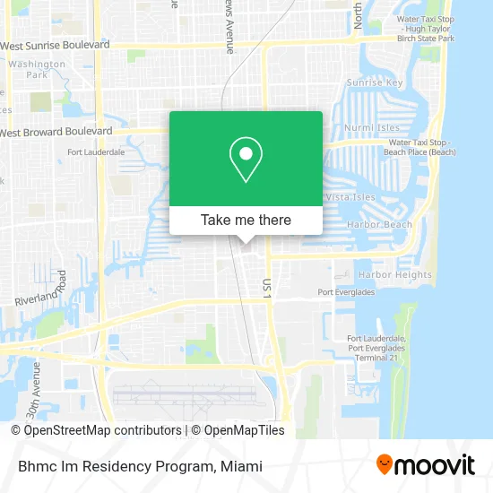 Bhmc Im Residency Program map