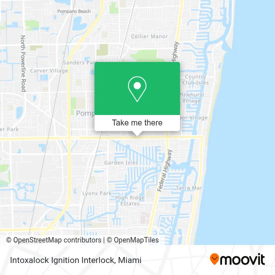Intoxalock Ignition Interlock map