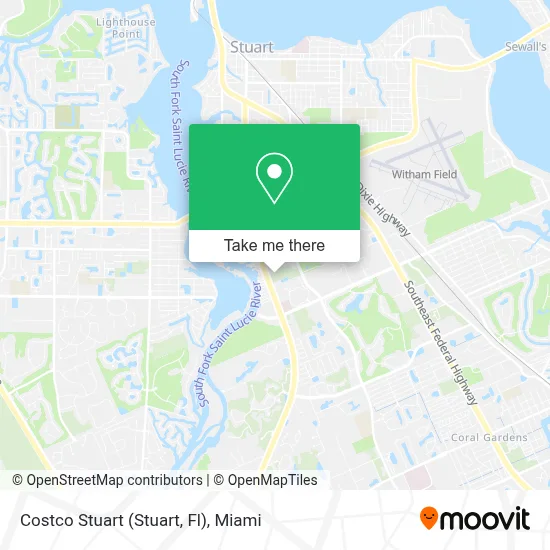 Costco Stuart (Stuart, Fl) map