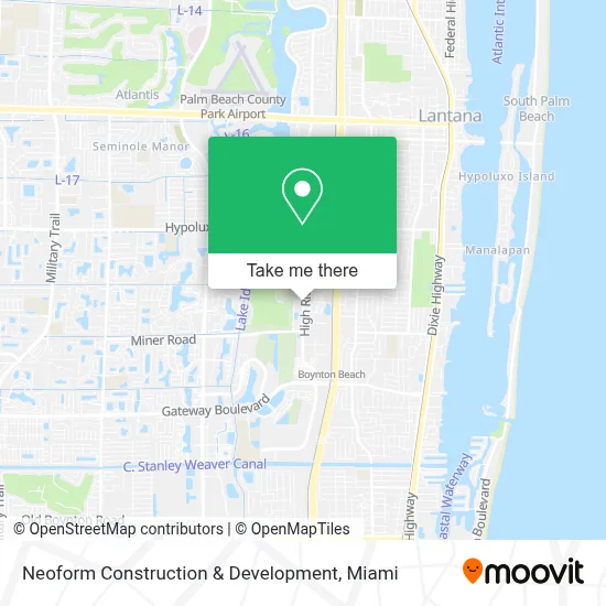 Neoform Construction & Development map