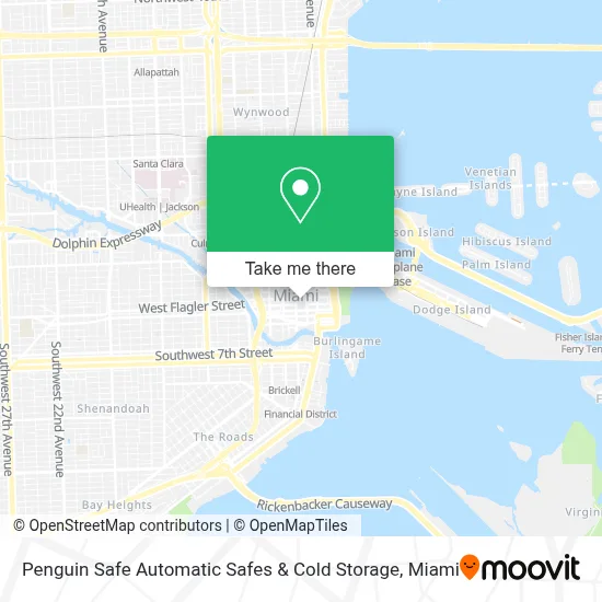 Penguin Safe Automatic Safes & Cold Storage map