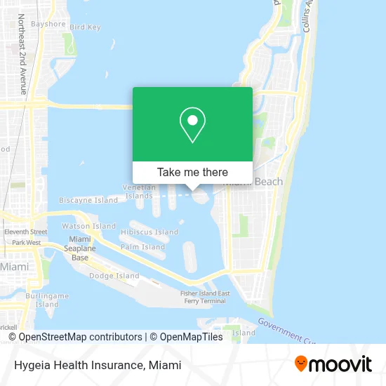 Hygeia Health Insurance map
