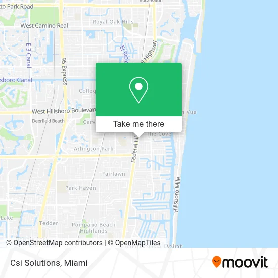 Csi Solutions map