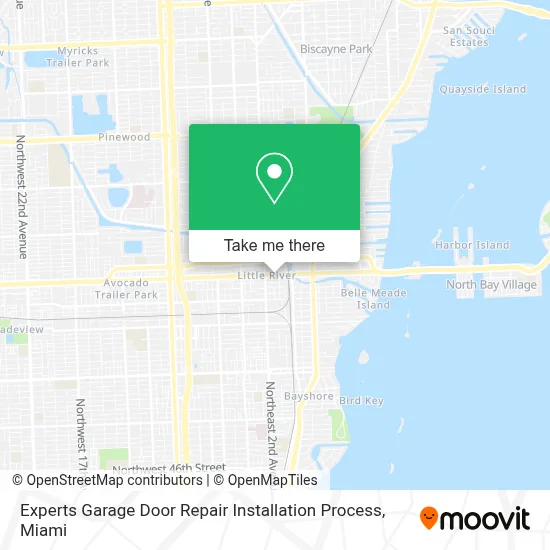 Experts Garage Door Repair Installation Process map