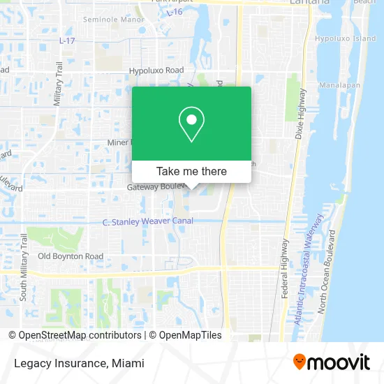 Legacy Insurance map