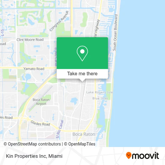 Kin Properties Inc map