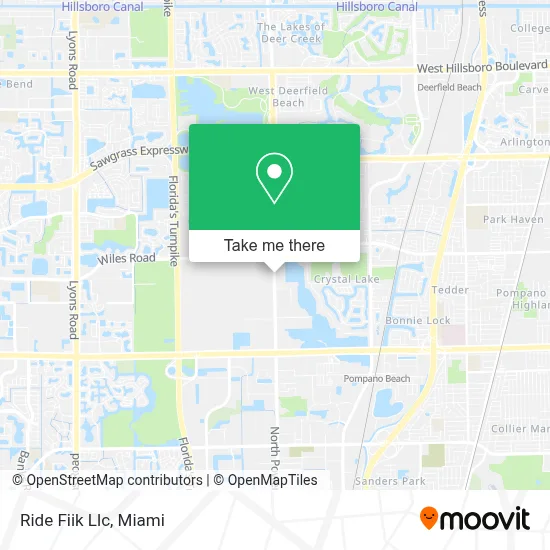 Ride Fiik Llc map