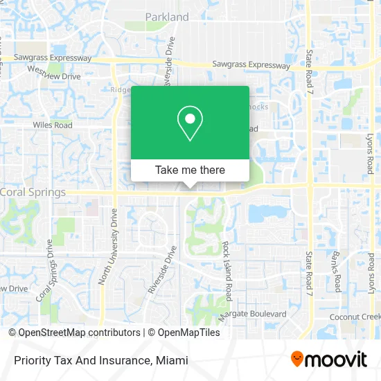 Priority Tax And Insurance map