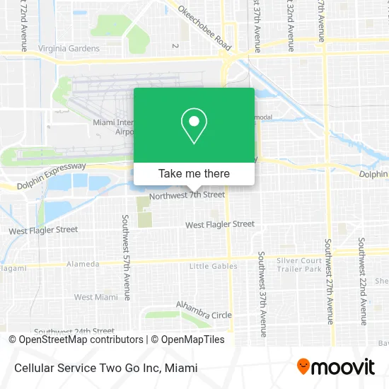 Cellular Service Two Go Inc map