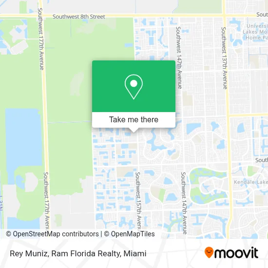 Rey Muniz, Ram Florida Realty map