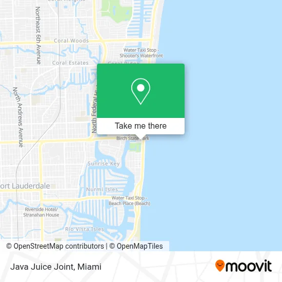 Java Juice Joint map