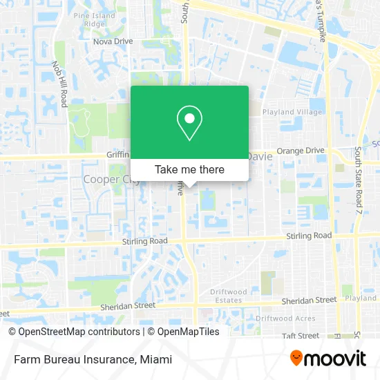 Farm Bureau Insurance map