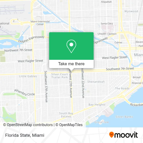 Florida State map