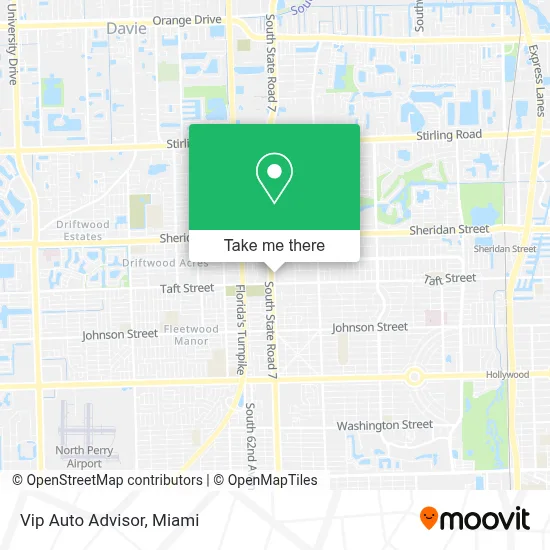 Vip Auto Advisor map