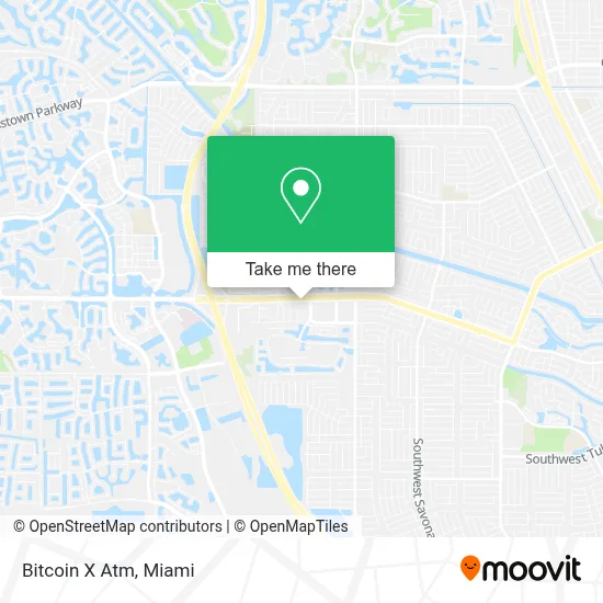 Bitcoin X Atm map