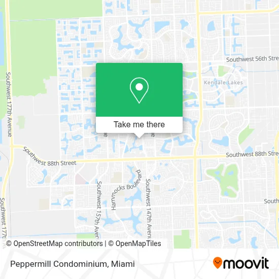 Peppermill Condominium map