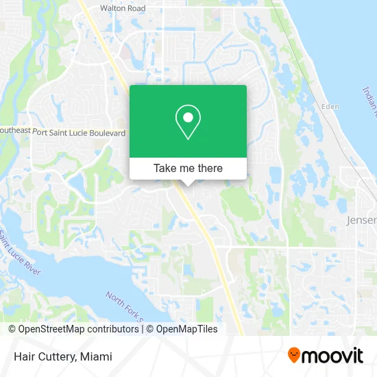 Hair Cuttery map
