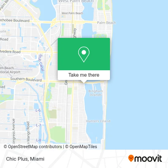 Chic Plus map