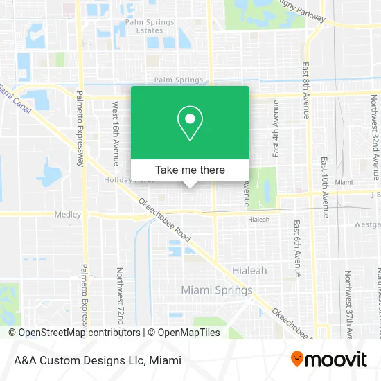 A&A Custom Designs Llc map