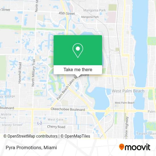 Pyra Promotions map
