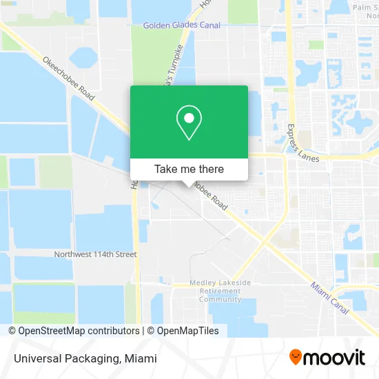 Universal Packaging map