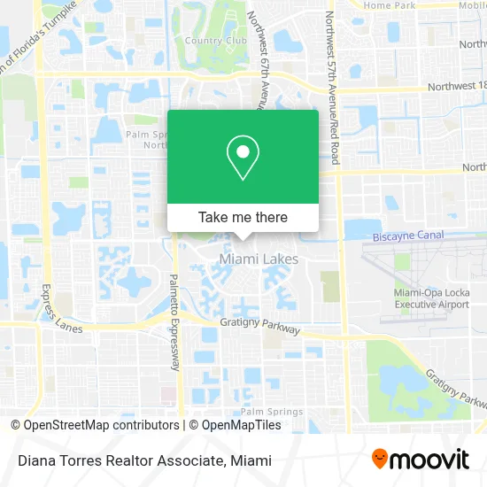 Diana Torres Realtor Associate map