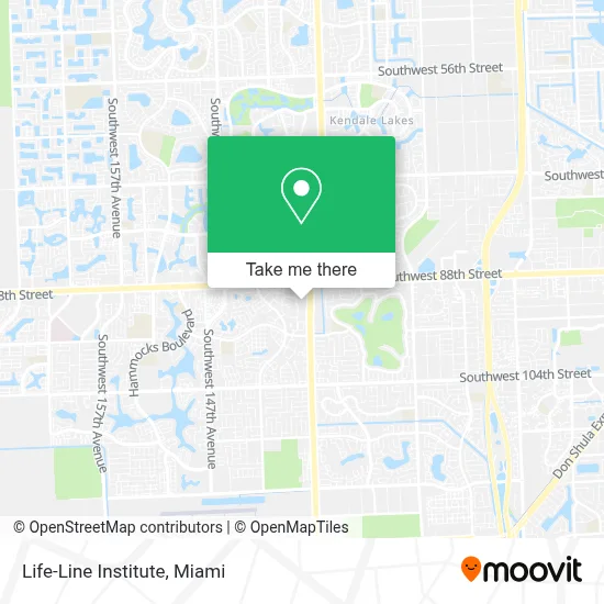 Life-Line Institute map