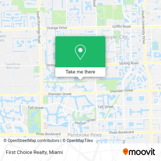 First Choice Realty map
