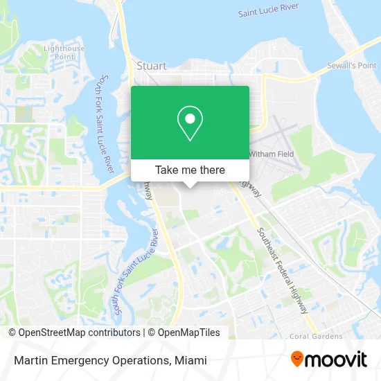 Martin Emergency Operations map