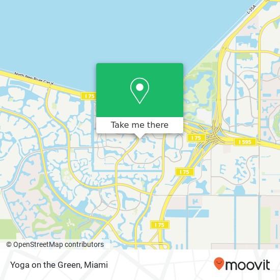 Mapa de Yoga on the Green