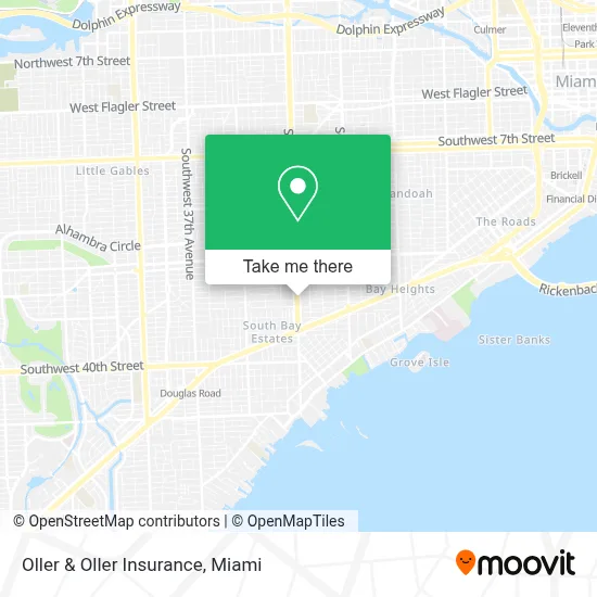 Oller & Oller Insurance map