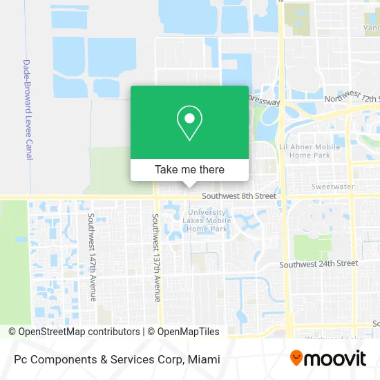 Pc Components & Services Corp map