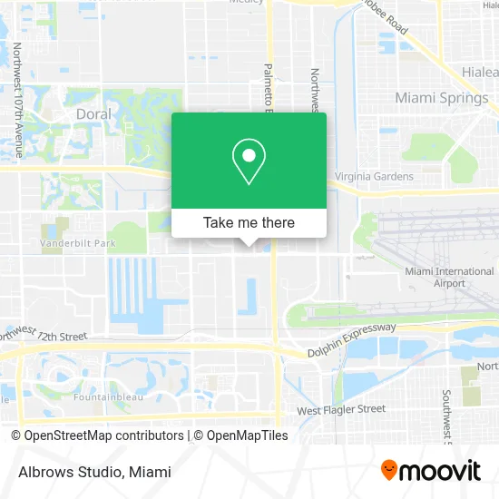 Albrows Studio map