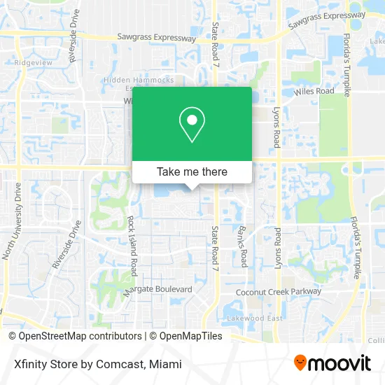 Xfinity Store by Comcast map