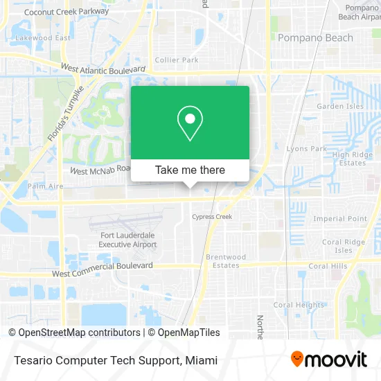 Tesario Computer Tech Support map