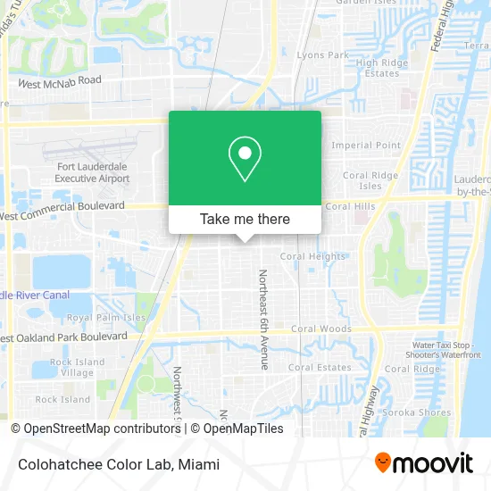 Colohatchee Color Lab map