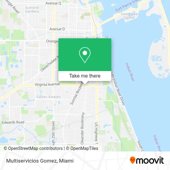 Multiservicios Gomez map