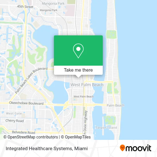 Integrated Healthcare Systems map