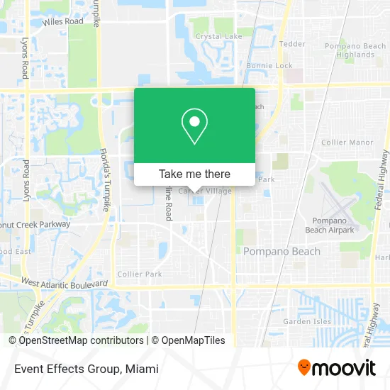 Event Effects Group map