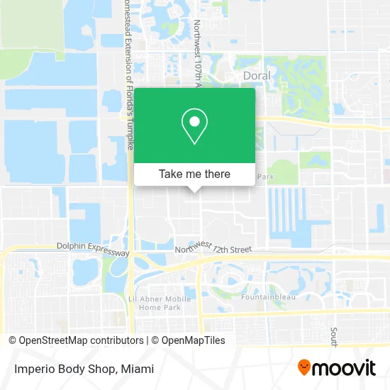 Imperio Body Shop map